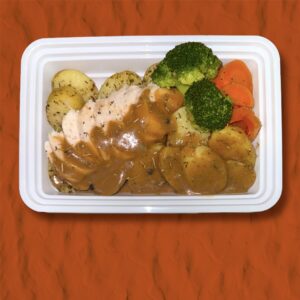 Chicken in Peppercorn Sauce